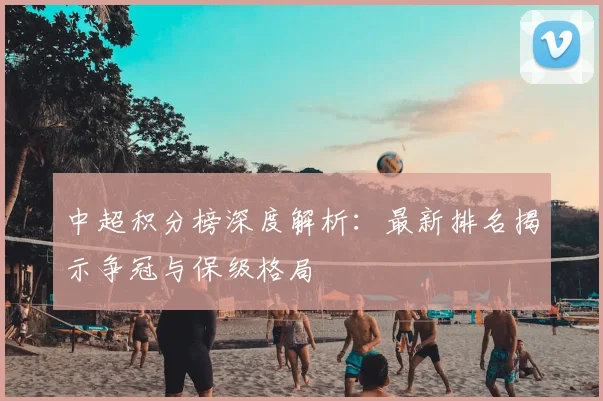 中超积分榜深度解析：最新排名揭示争冠与保级格局